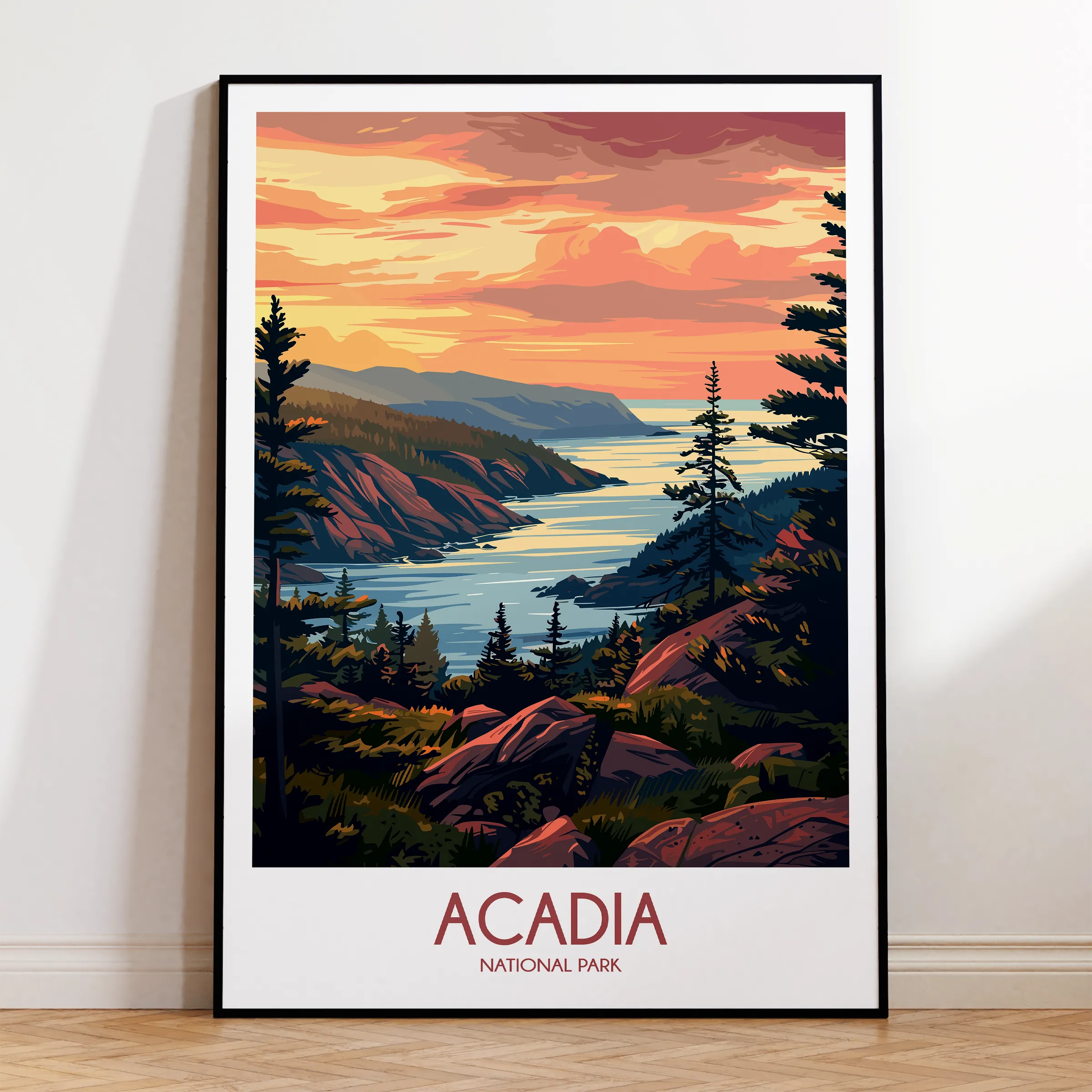 Acadia Minimalist Wall Art