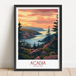Acadia Souvenir Poster Print