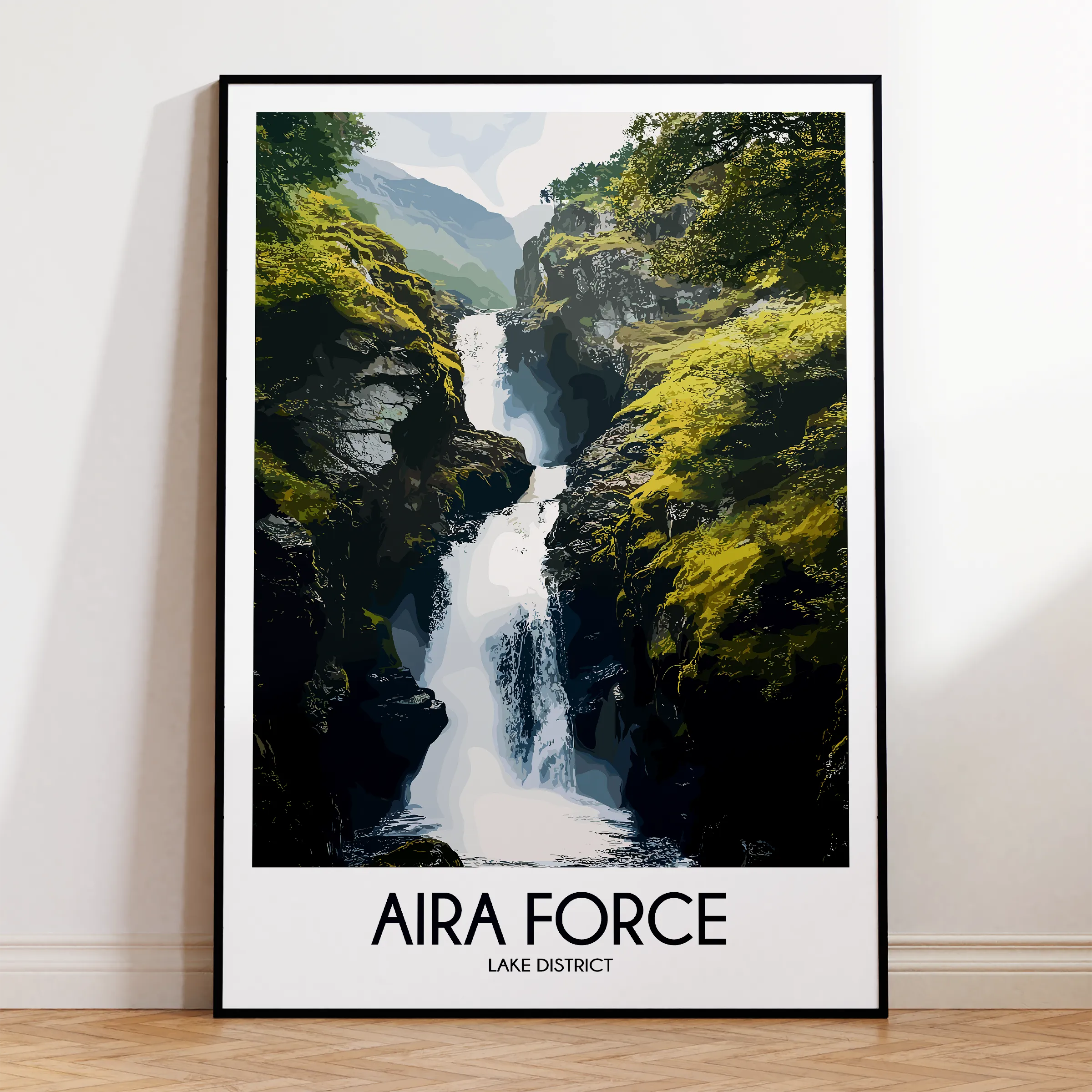 Aira Force Scenic Landscape Art