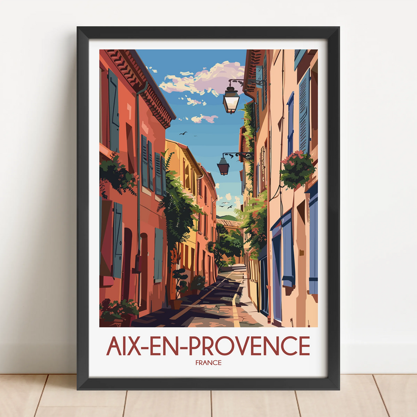 Aix-En-Provence Destination Art Gift