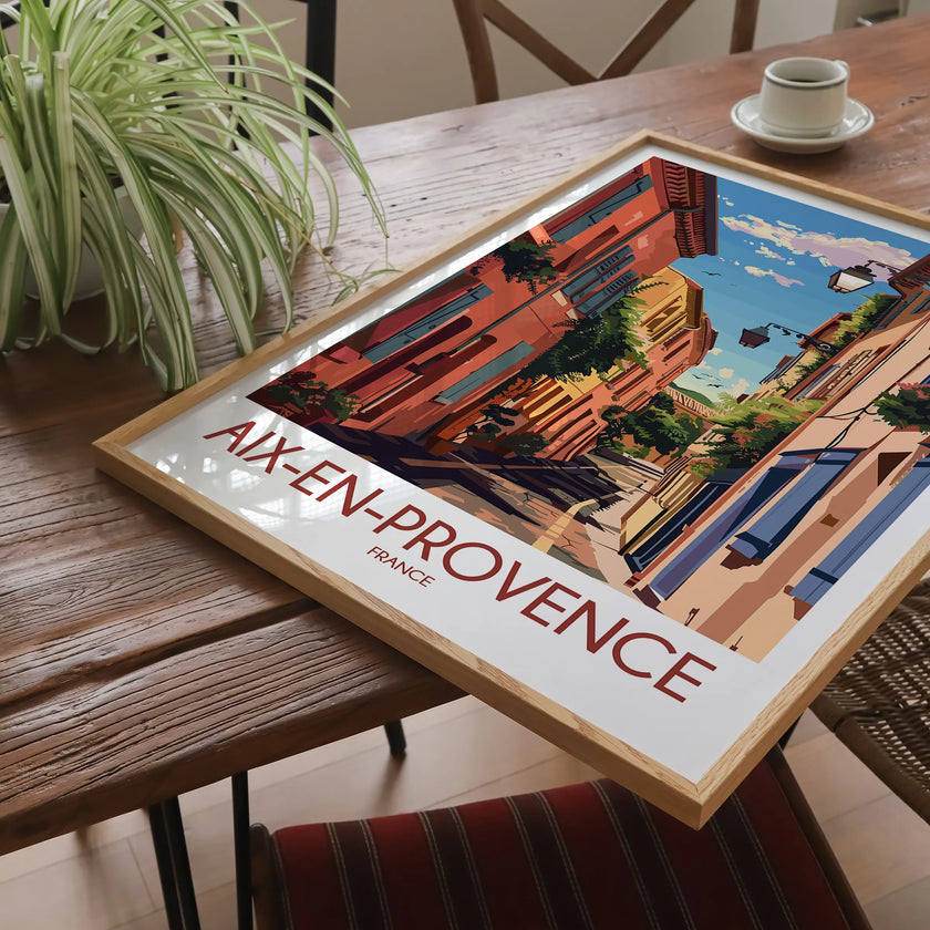 Aix-En-Provence Gallery Quality Print