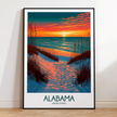 Alabama Gallery Quality Print