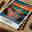 Alabama Minimalist Wall Art