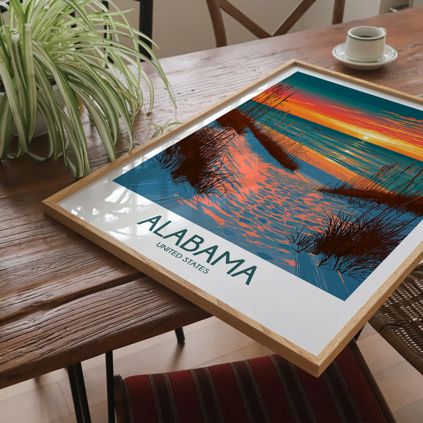 Alabama Scenic Landscape Art