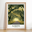 Alabama Souvenir Poster Print