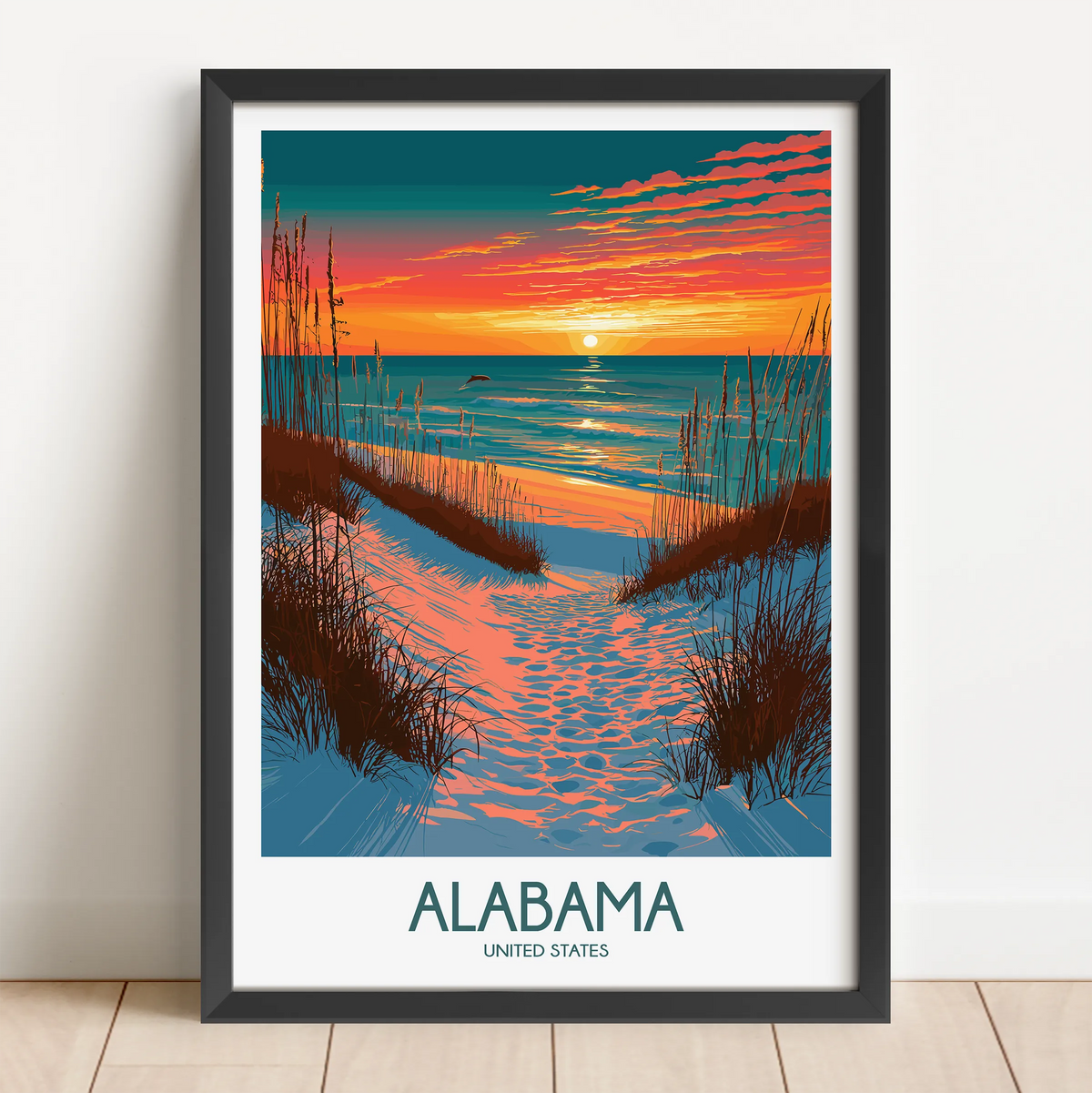 Alabama Souvenir Poster Print