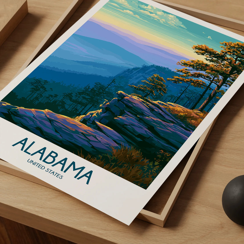 Alabama Travel Memory Gift