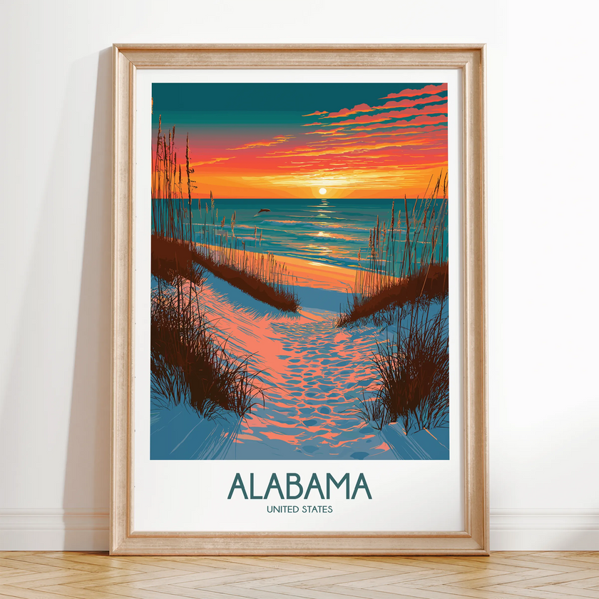 Alabama Travel Memory Gift