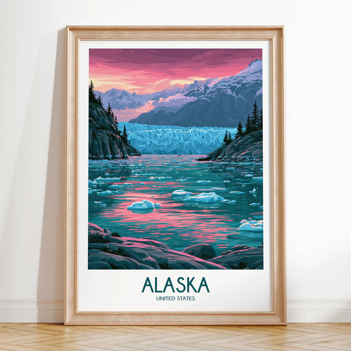 Alaska Destination Art Gift