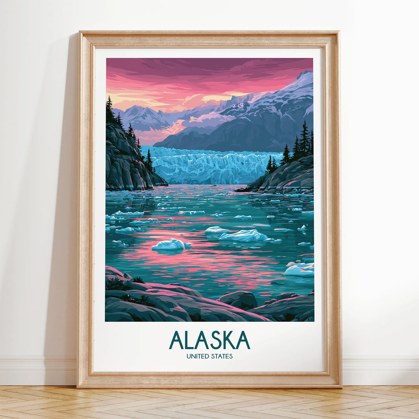 Alaska Destination Art Gift