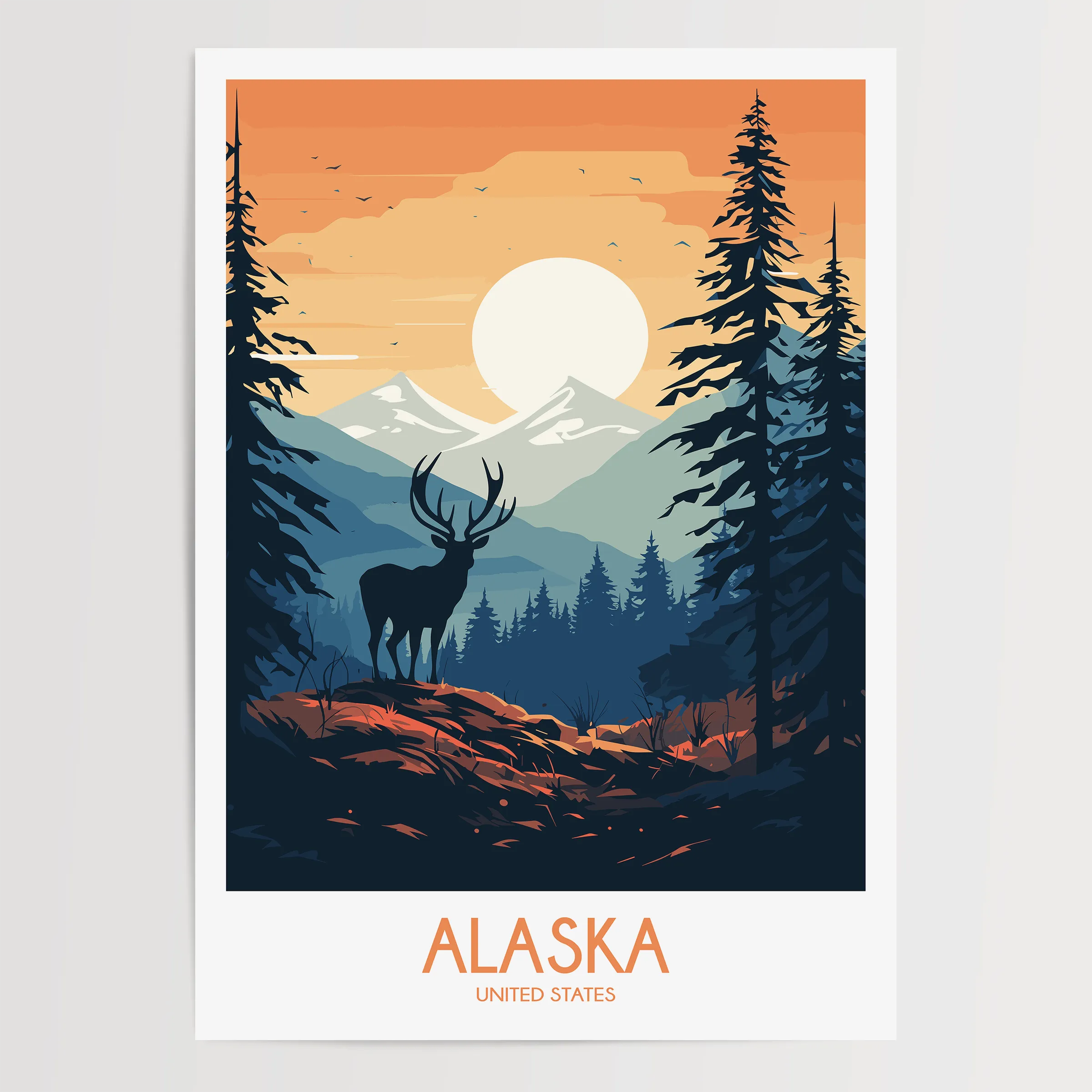 Alaska Home Office Decor