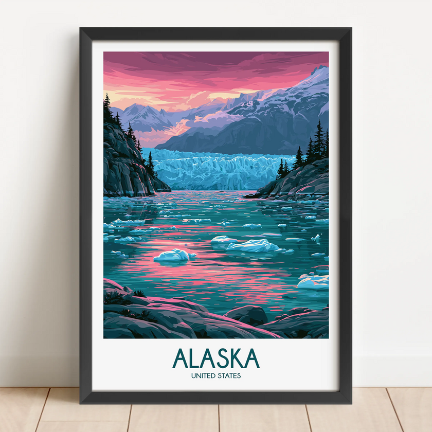 Alaska Scenic Landscape Art