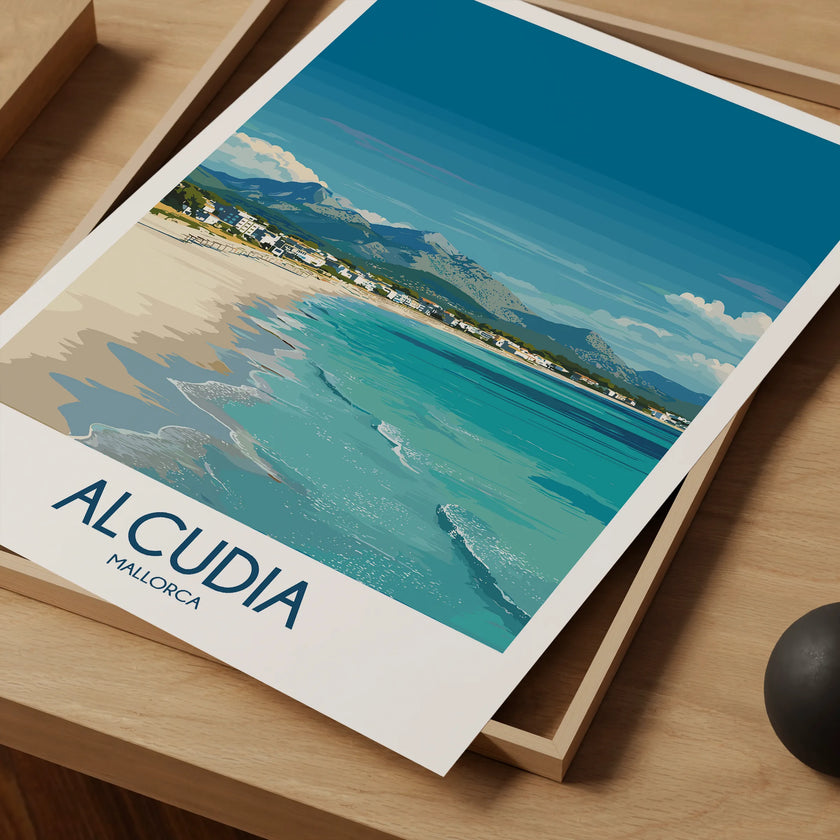 Alcudia Destination Art Gift