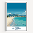 Alcudia Souvenir Poster Print