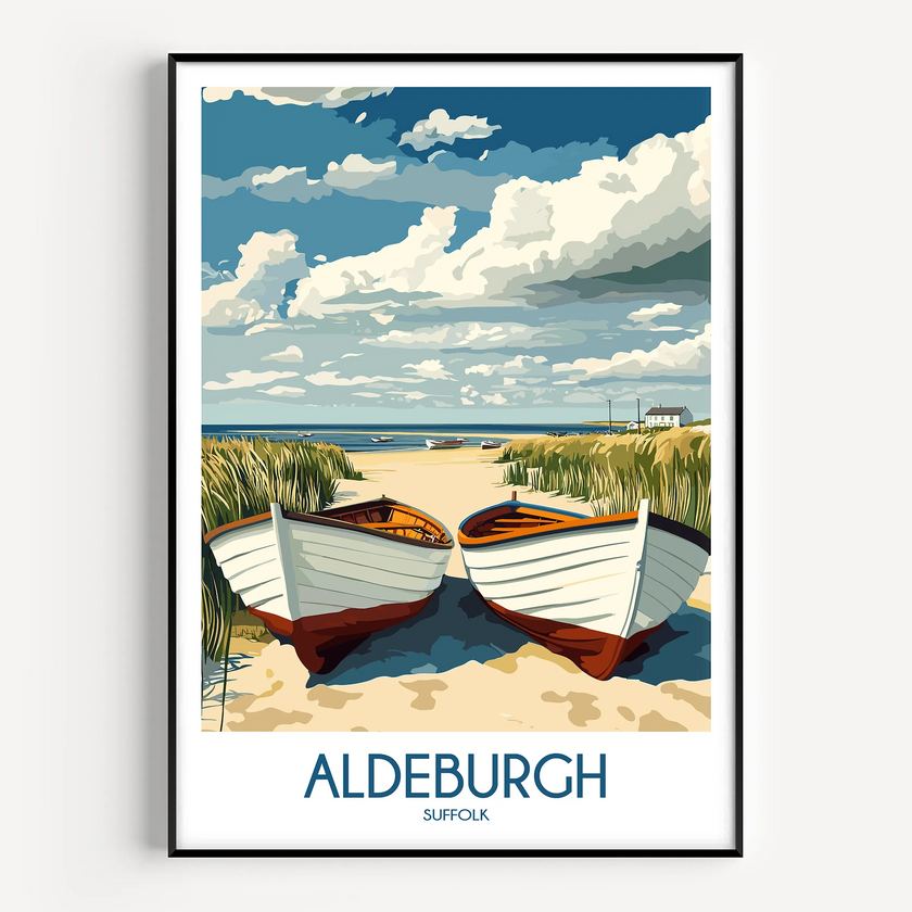 Aldeburgh Destination Art Gift
