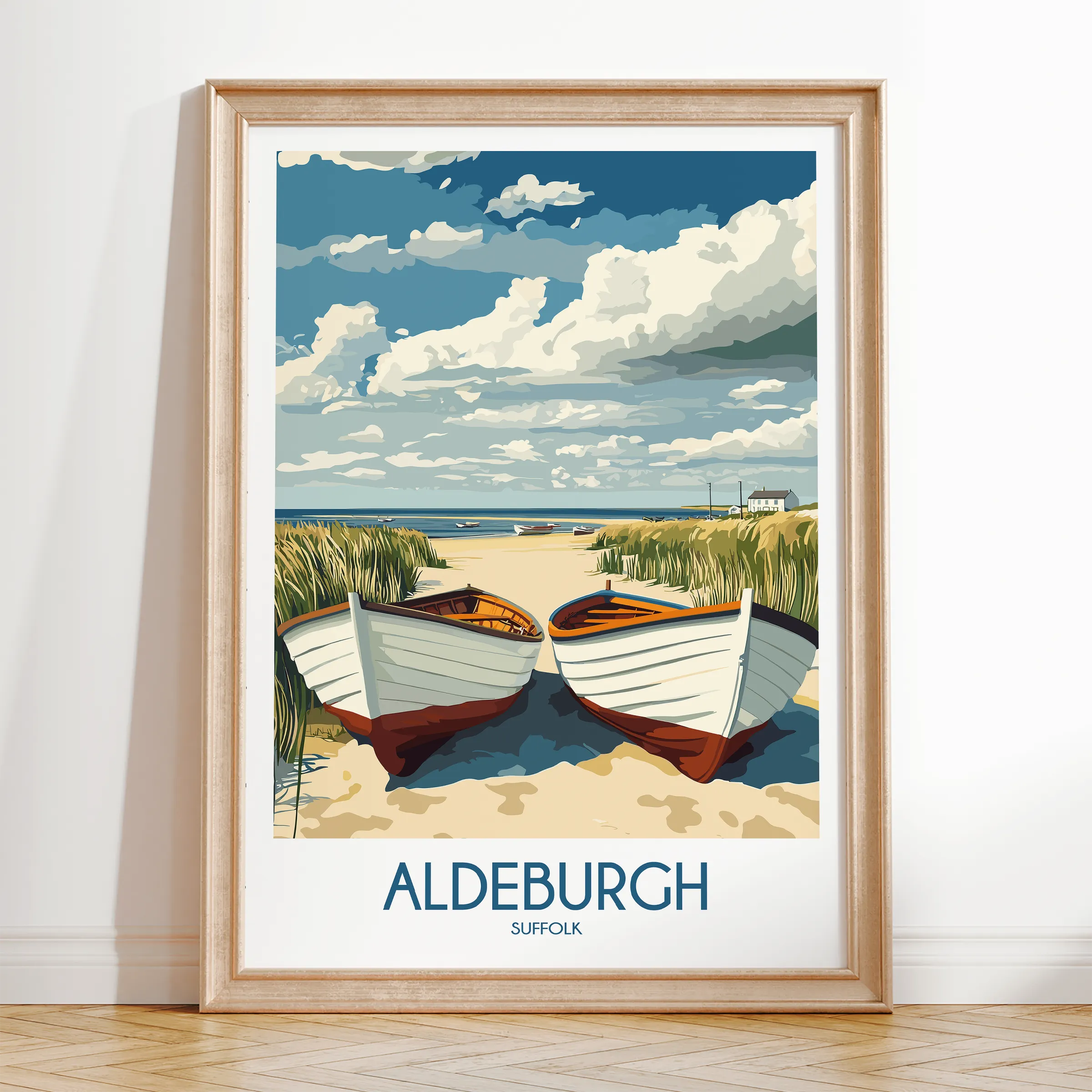 Aldeburgh Minimalist Wall Art