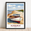Aldeburgh Modern Travel Poster