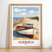 Aldeburgh Retro Travel Illustration