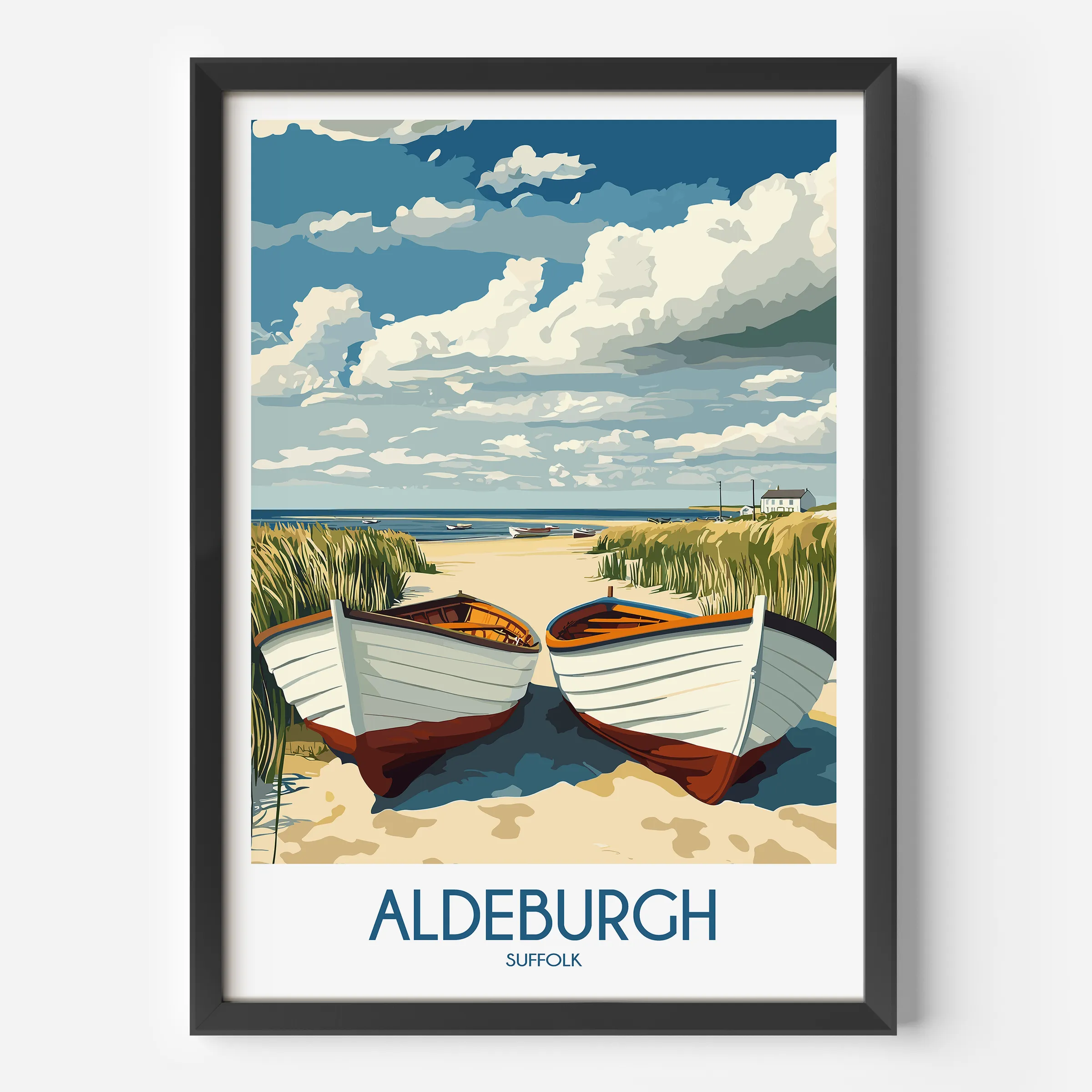 Aldeburgh Scenic Landscape Art