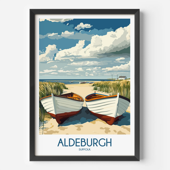 Aldeburgh Scenic Landscape Art