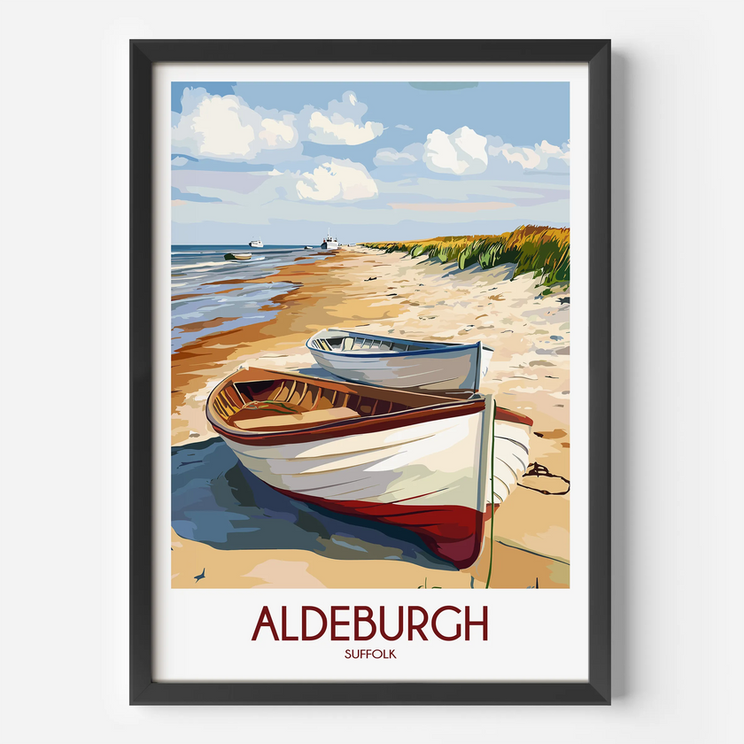 Aldeburgh Scenic Landscape Art