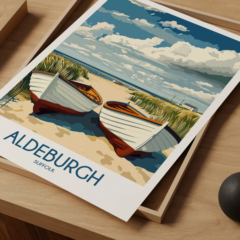 Aldeburgh Souvenir Poster Print