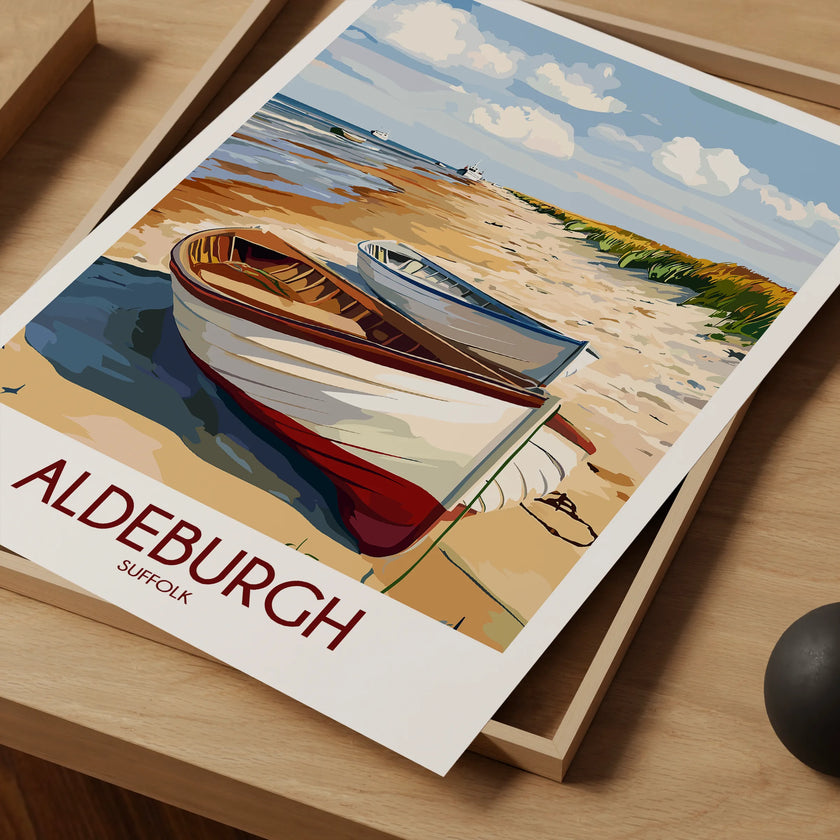 Aldeburgh Souvenir Poster Print