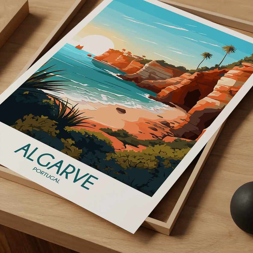 Algarve Destination Art Gift