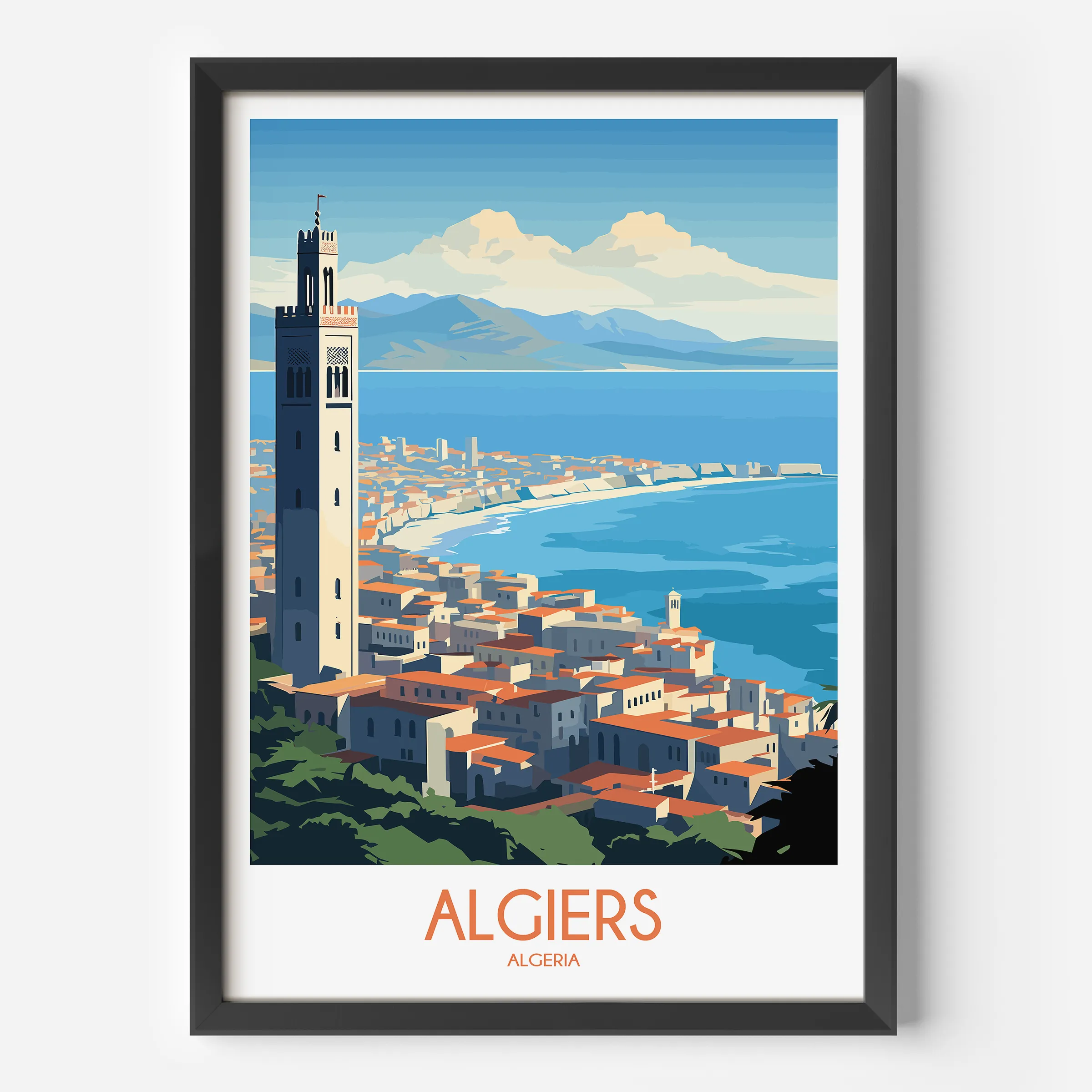 Algiers Destination Art Gift