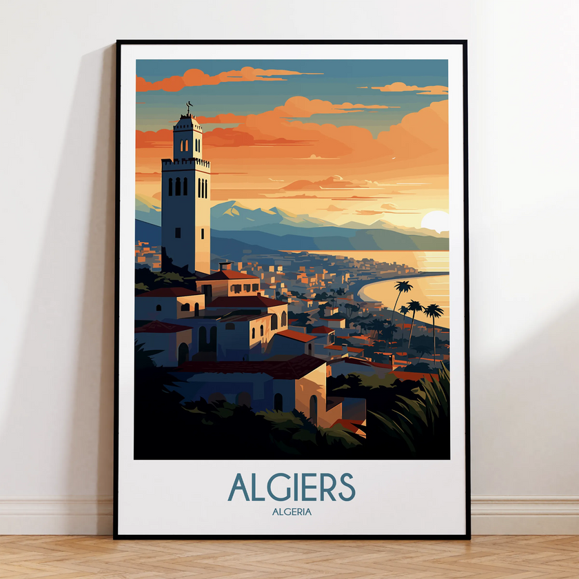 Algiers Destination Art Gift