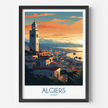 Algiers Souvenir Poster Print