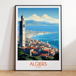 Algiers Souvenir Poster Print