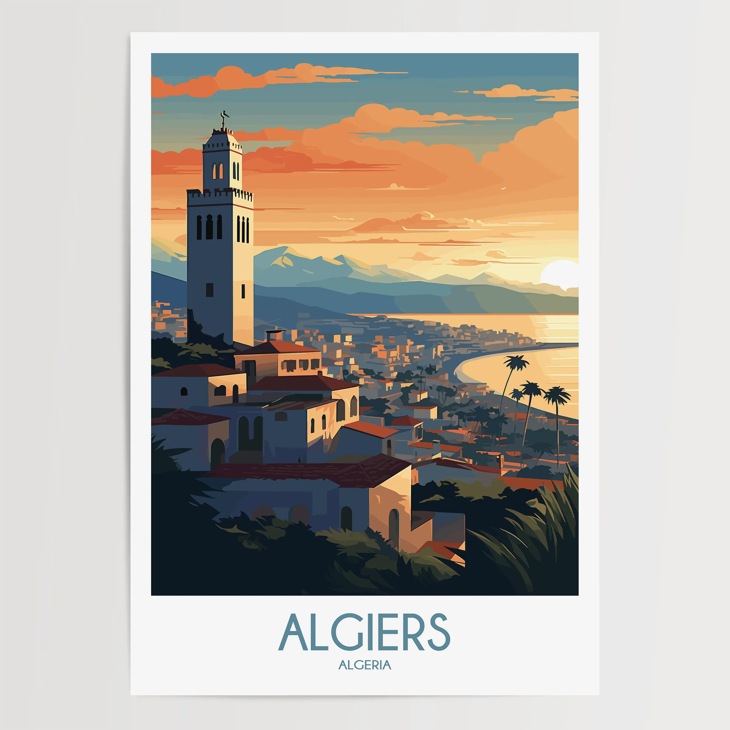 Algiers Travel Memory Gift