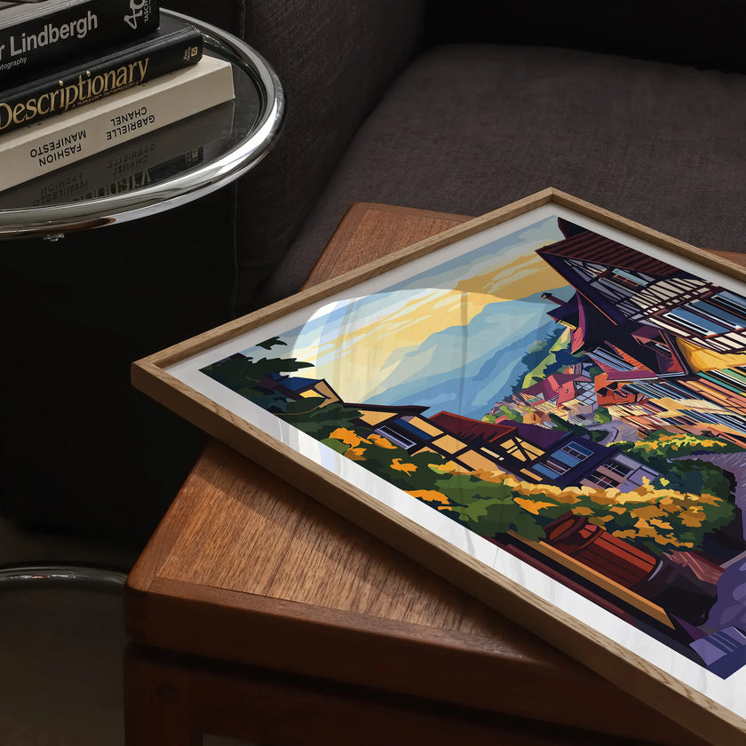 Alsace Destination Art Gift