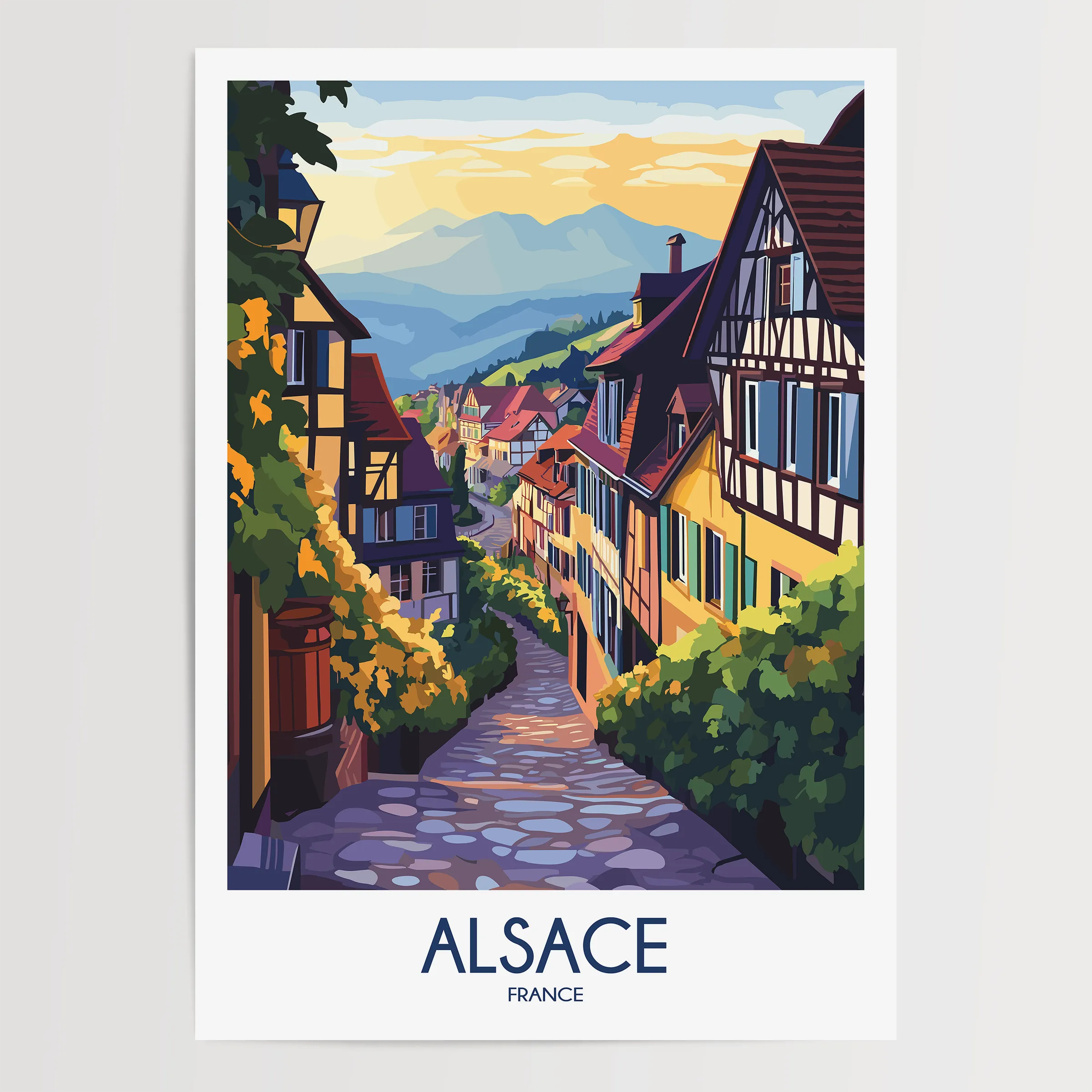 Alsace Gallery Quality Print