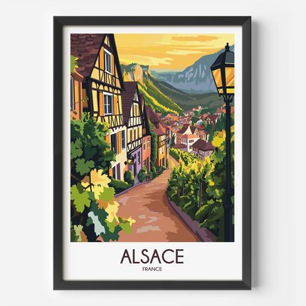 Alsace Minimalist Wall Art