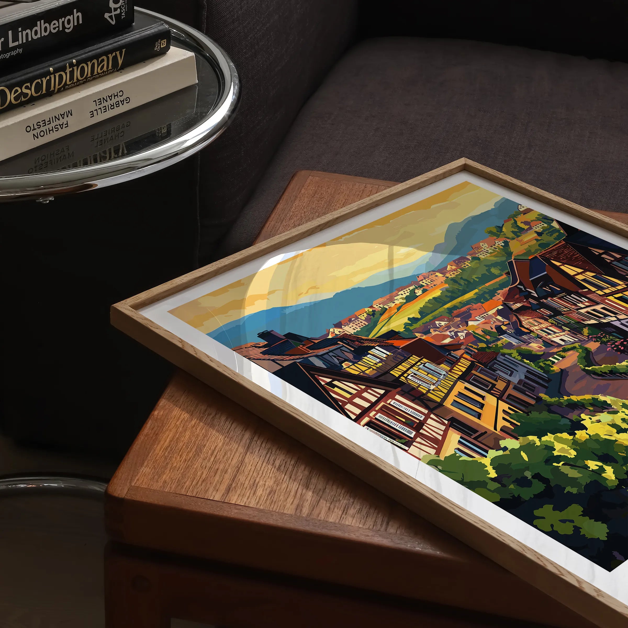 Alsace Retro Travel Illustration
