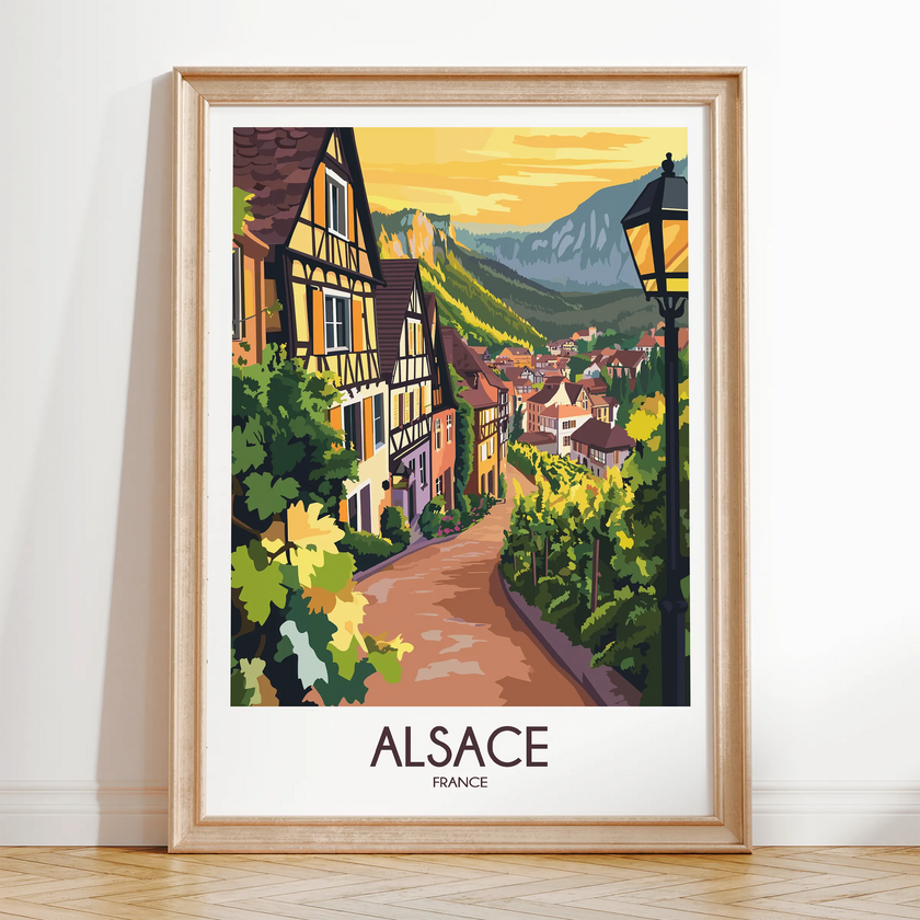 Alsace Travel Memory Gift