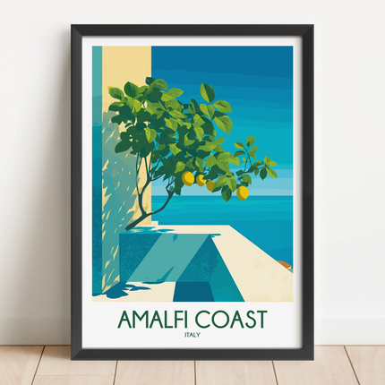 Amalfi Coast Home Office Decor