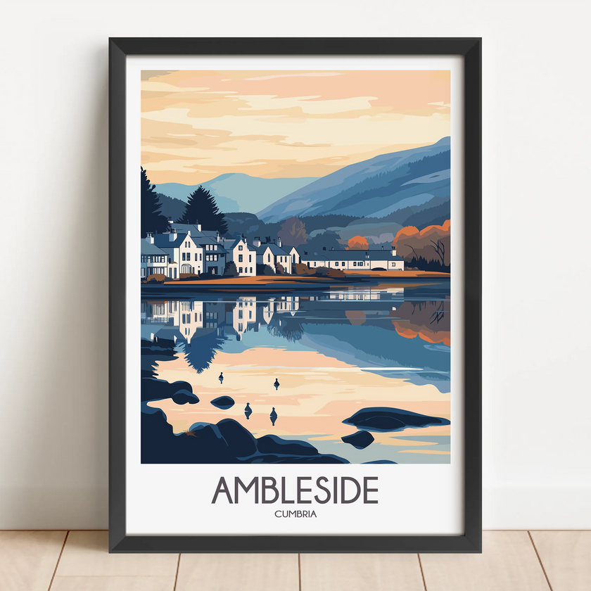 Ambleside Destination Art Gift