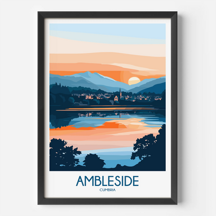 Ambleside Destination Art Gift
