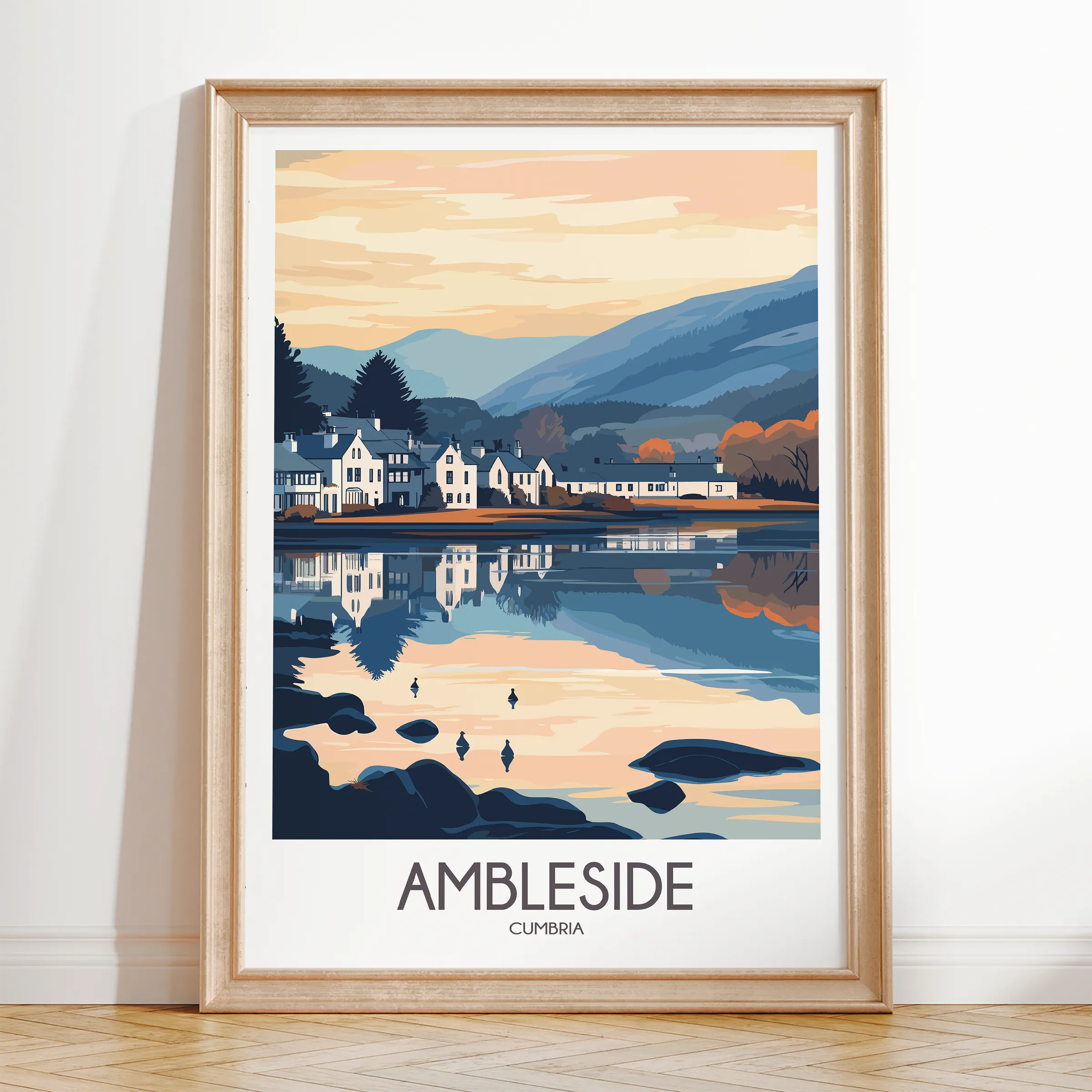 Ambleside Scenic Landscape Art