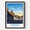 Amersham Modern Travel Poster