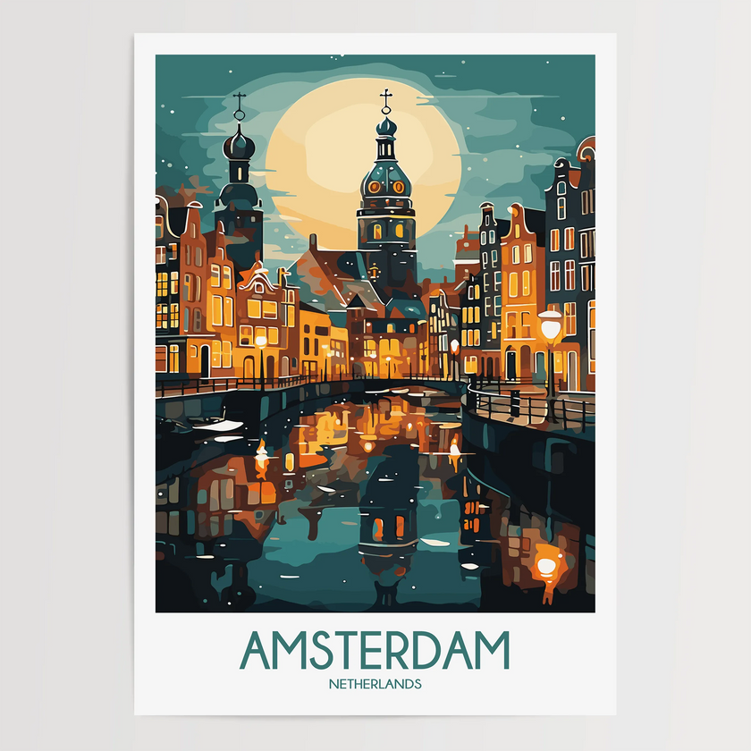 Amsterdam Home Office Decor