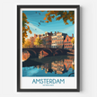 Amsterdam Minimalist Wall Art