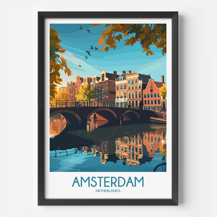 Amsterdam Minimalist Wall Art