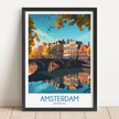 Amsterdam Scenic Landscape Art