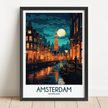 Amsterdam Scenic Landscape Art
