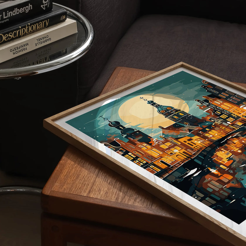 Amsterdam Souvenir Poster Print