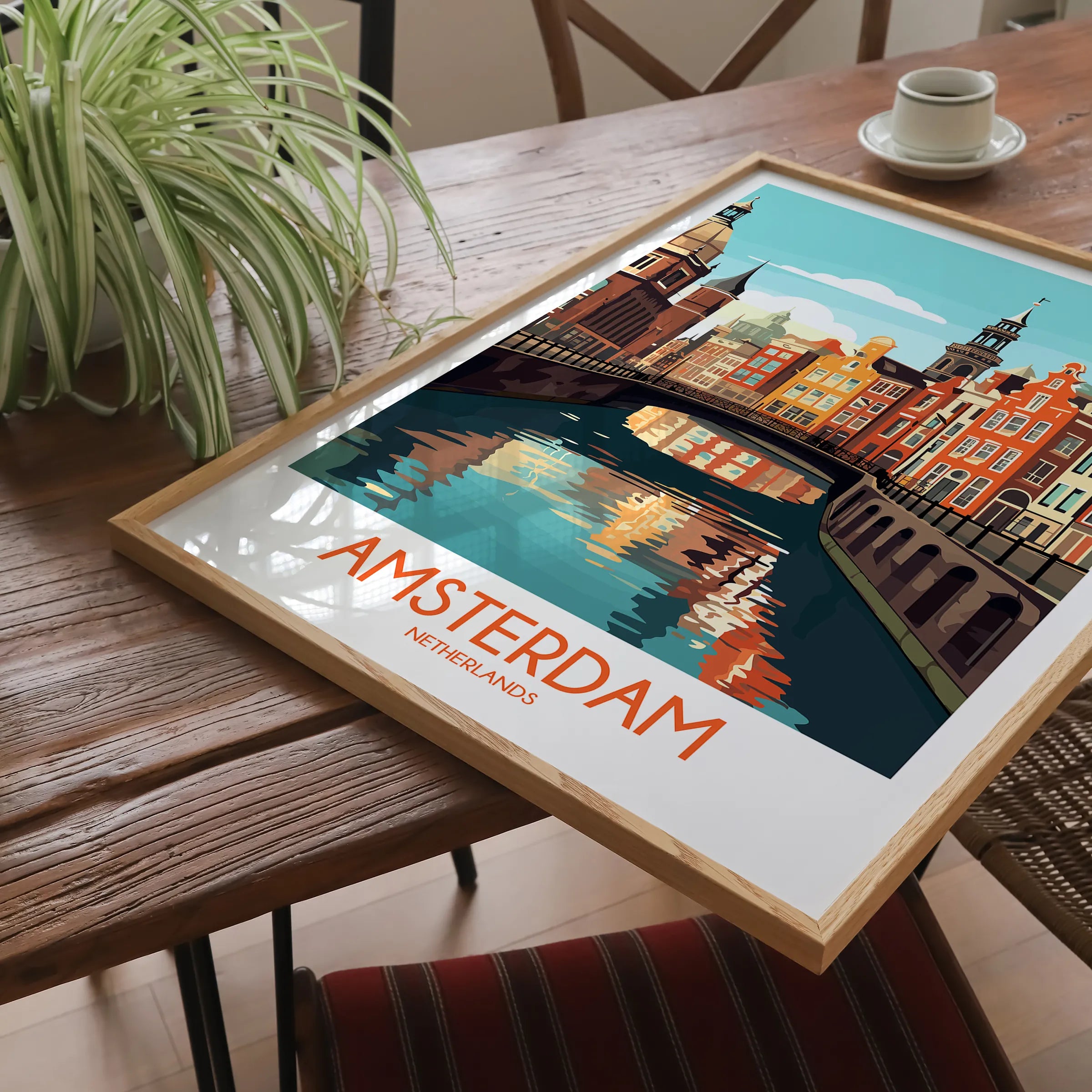 Amsterdam Souvenir Poster Print